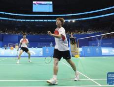 麻将胡了免费旋转-全(quán)运会｜刘阳/刘毅晋级羽毛球男双决赛