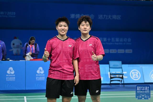 麻将糊了-全运会｜黄東(dōng)萍/谭甯(níng)晋级羽毛球女双決(jué)賽(sài)