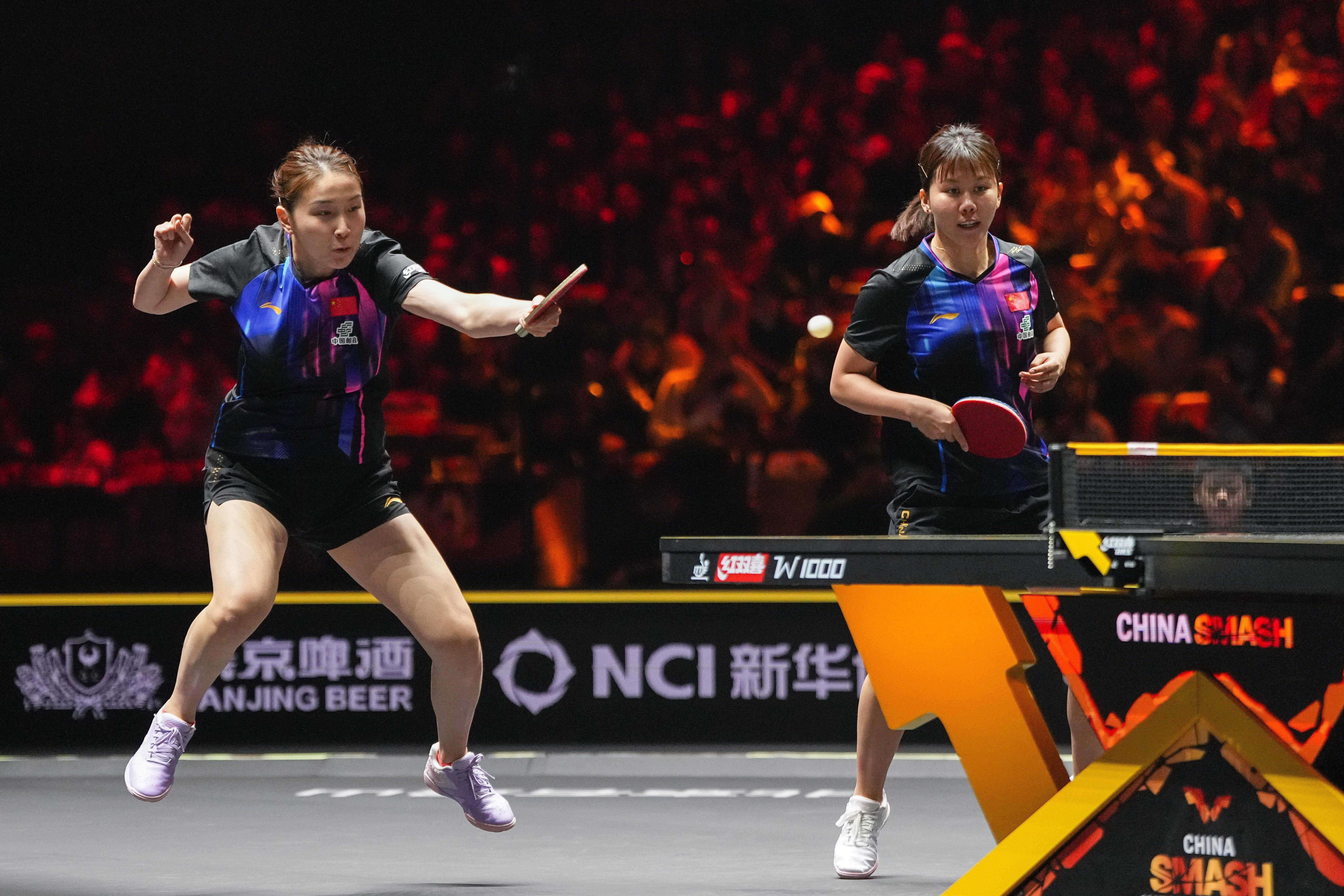 麻将糊了-（体育）乒乓球——WTT中(zhōng)国大(dà)满贯赛：蒯曼(màn)/王(wáng)曼(màn)昱(yù)晋级女双决赛