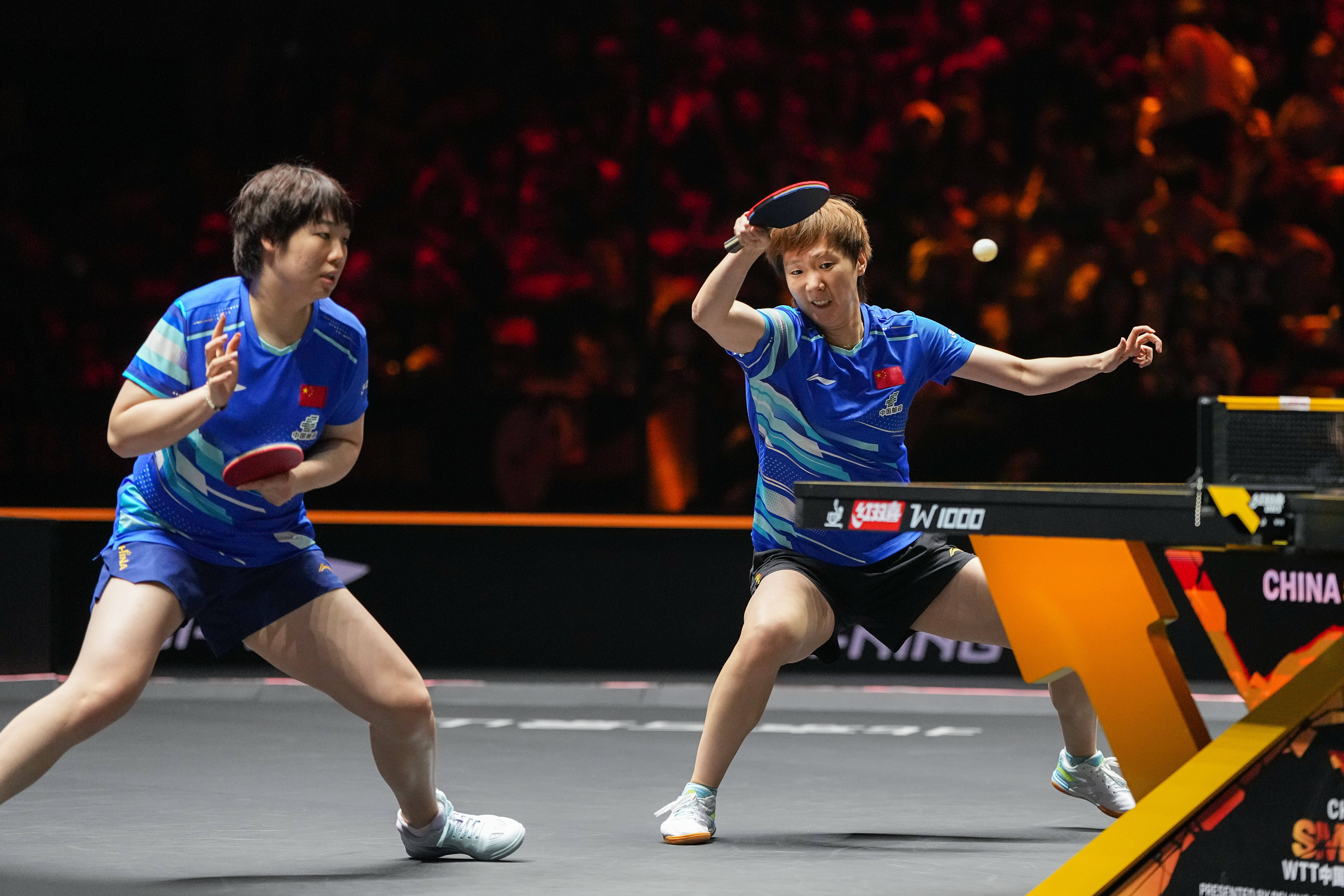 麻将糊了-（体育）乒乓球——WTT中(zhōng)国大(dà)满贯赛：蒯曼(màn)/王(wáng)曼(màn)昱(yù)晋级女双决赛