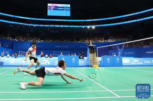 麻将胡了免费旋转-全(quán)运会|刘阳/刘毅晋级羽毛球男双决赛