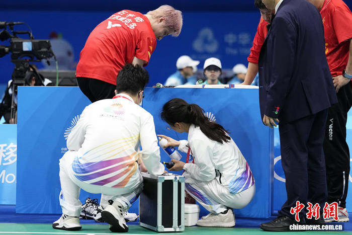 麻将胡了-（粤港(gǎng)澳全运会）羽毛球名将石宇奇退出十五运男子单打(dǎ)比賽(sài)